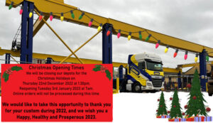 Christmas Opening Times