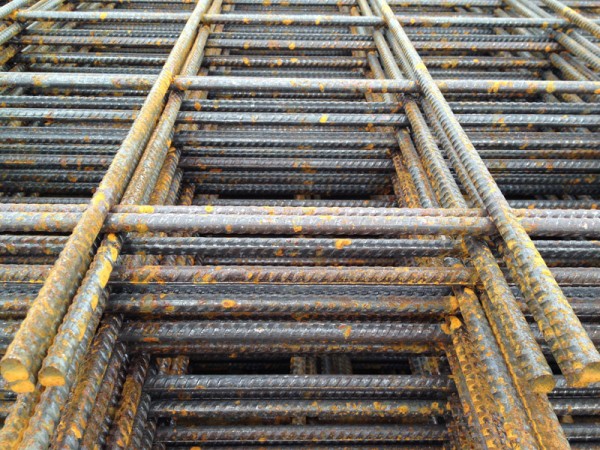 Reinforced concrete discount mesh