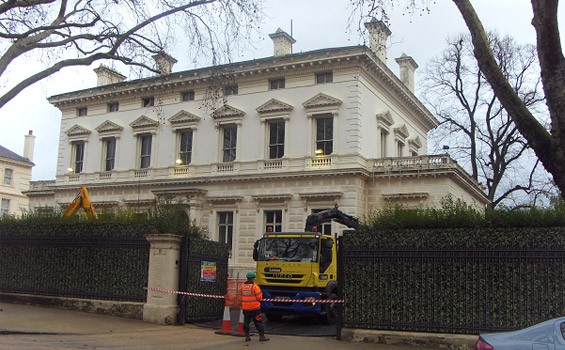 Kensington Palace Gardens, West London