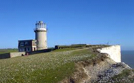 Belle Tout Lighthouse at Beach Head